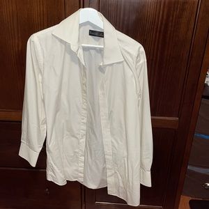 cream color dress shirt worn once